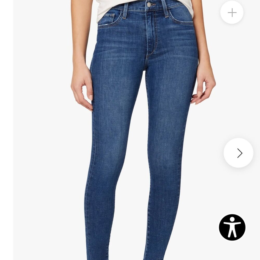 Joe's Jeans Mid Rise Skinny Ankle in Philomena - size 26